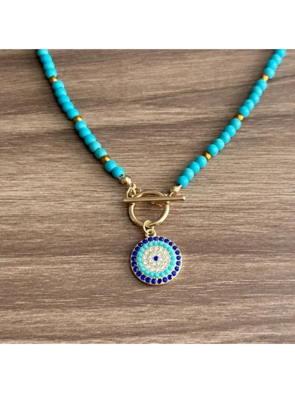Evil eye necklace Q1005